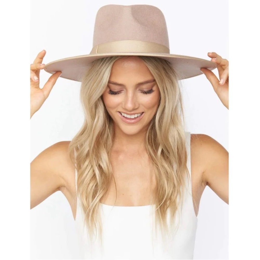 Lack Of Color Cream Fedora Hat